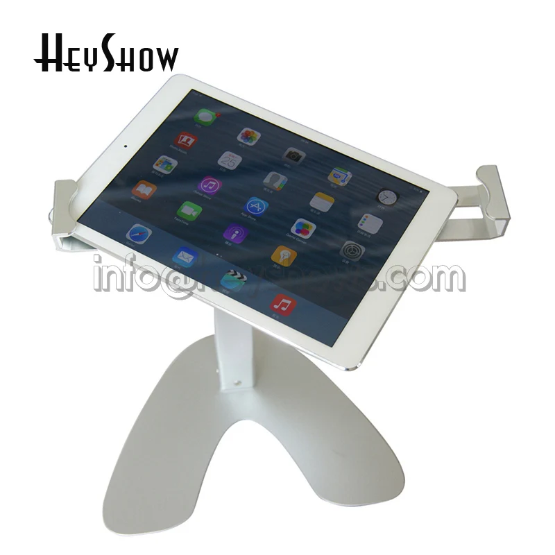 Imagem -05 - Suporte de Bloqueio de Segurança para Tablet Metal Tablet Display Estrutura Suporte de Mesa com Chaves para Tablet de a 10.1 Polegadas