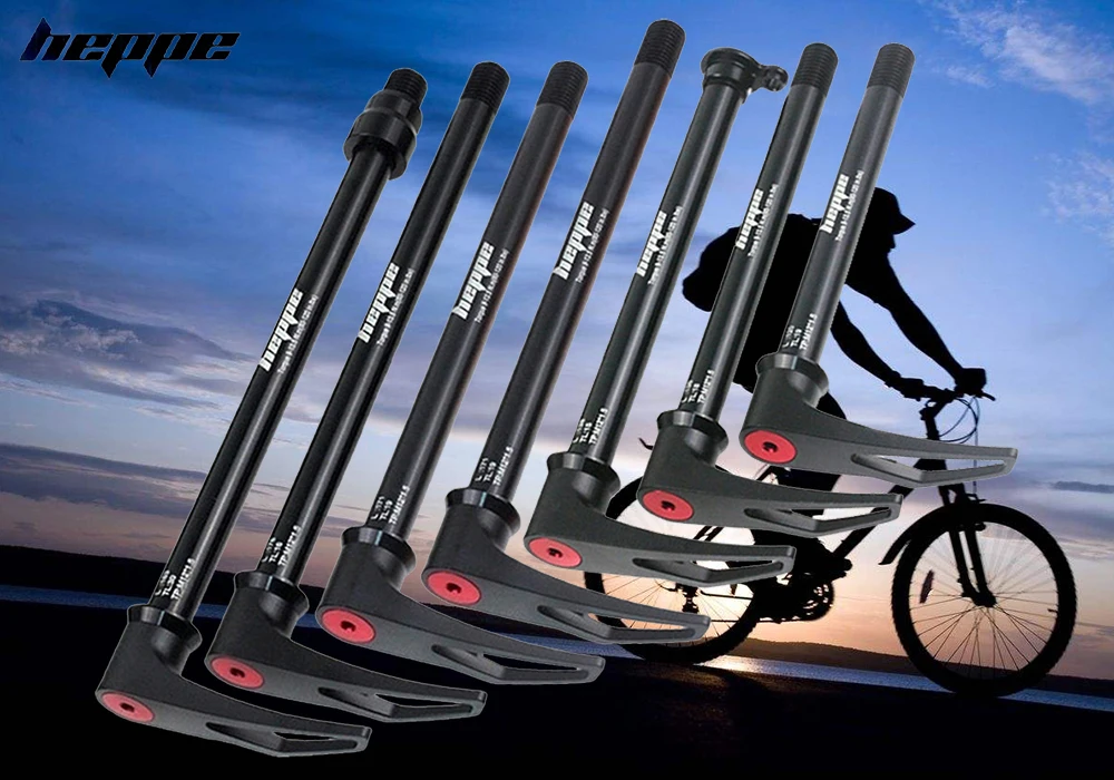 HEPPE MTB Rennrad Steckachse Vorderradgabel Welle Spieß 12x100 12x110 Hintere Steckachse 12x142 12x148 Schnellspanner M12xP1.0/1.5/1.75 – Detail 17