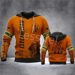 Tessffel US Flag Electrician Worker 3D Printed New Fashion Harajuku Men's Hoodies Autumn/Winter Creative Zipper Jacket Style-1