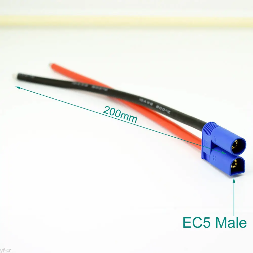 1Pc 20Cm 10AWG EC5 …