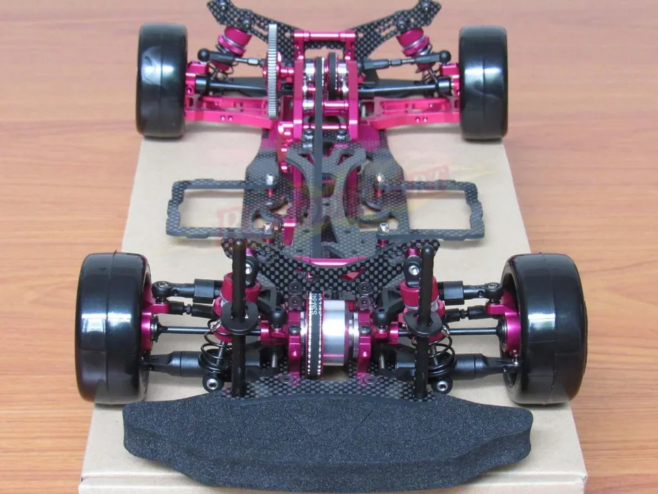 1/10 Alloy Carbon SAKURA D4 AWD Drift Car Kit