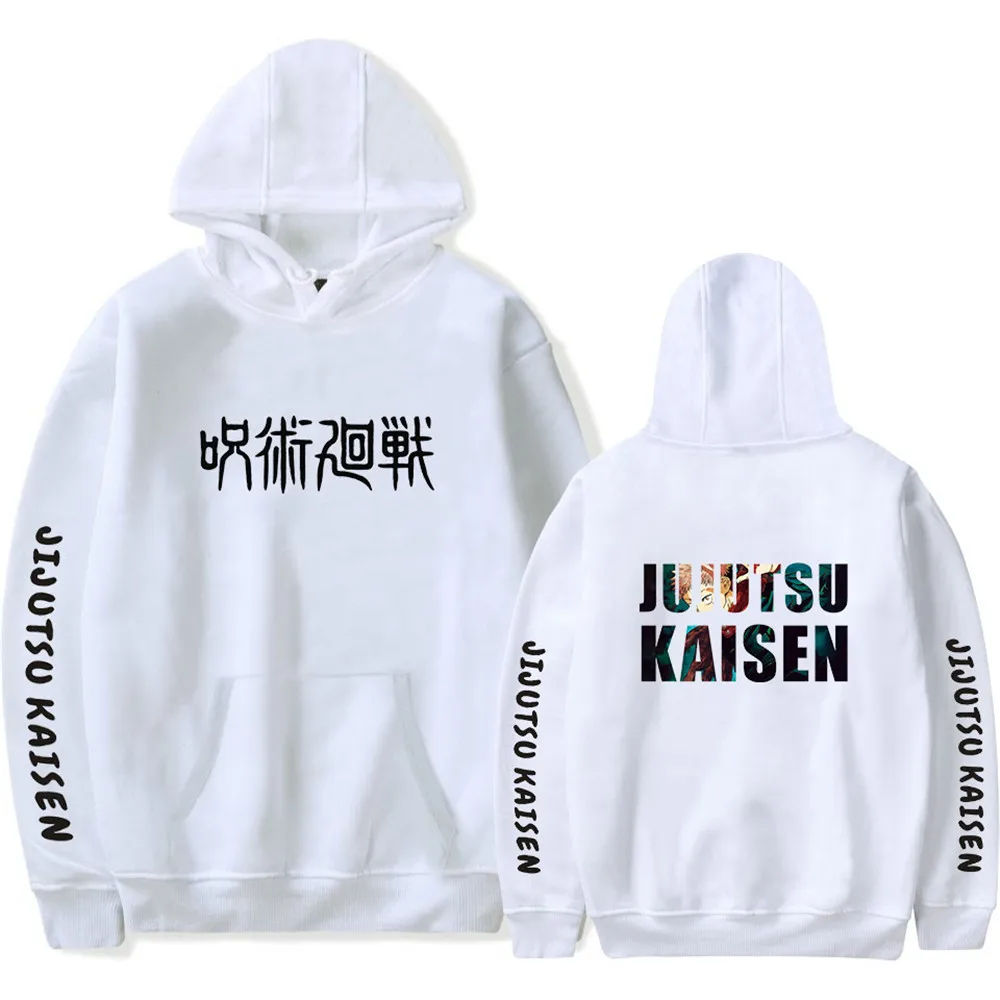 Jujutsu Kaisen Hoodies Anime Harajuku Fashion Men Women Hoodies Casual Loose Pullovers Hooded Fashion Sweatshirts