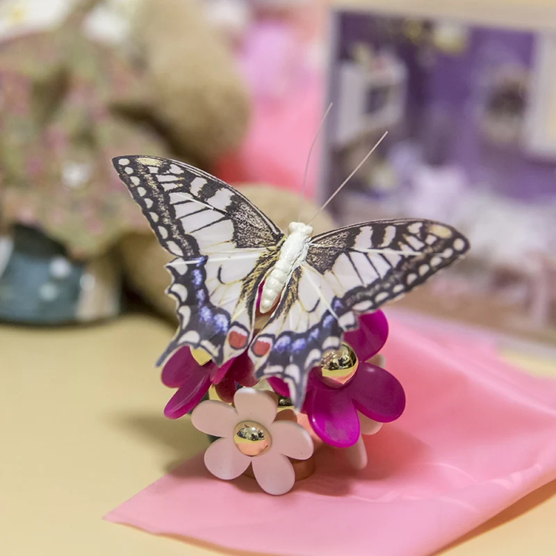 3 Artificial Feather Butterfly Creative Crafts Decoration Decoration Windmill Wedding Garden Home Bedroom Decoration