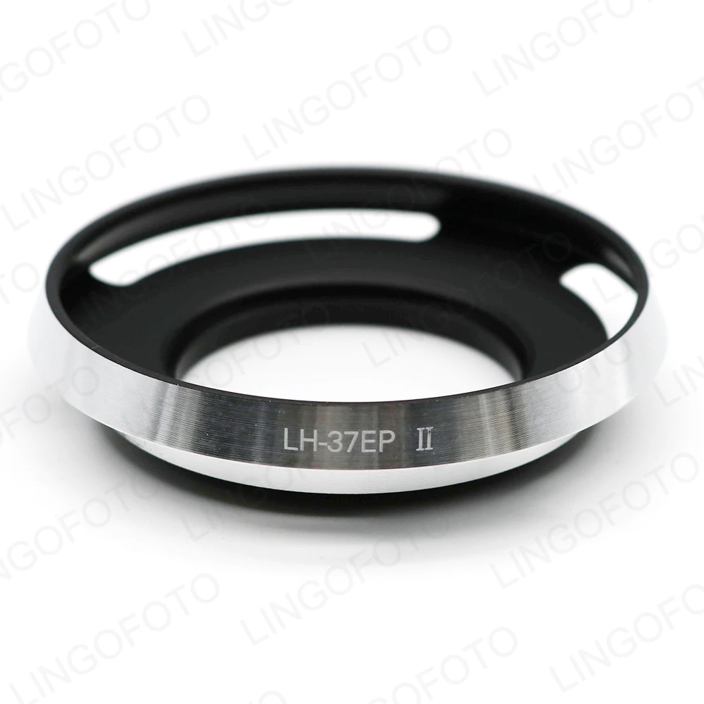 LH-37EP II Sliver โลหะเลนส์สําหรับ OLYMPUS M.Zuiko Digital 17 มม.f2.8 เลนส์