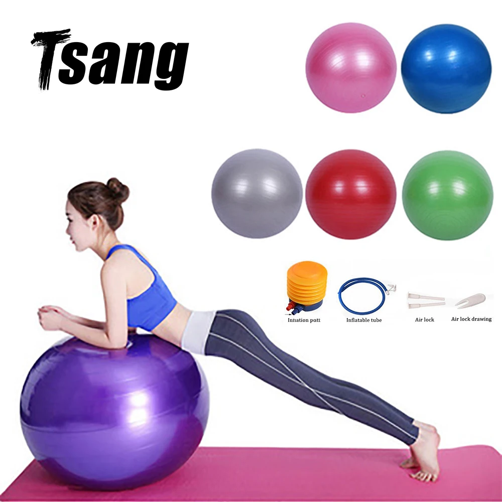 Bolas de Yoga para Fitness, Bola de equilibrio para gimnasio, Pilates, ejercicio, entrenamiento en casa, equipo de Fitball de equilibrio de masaje