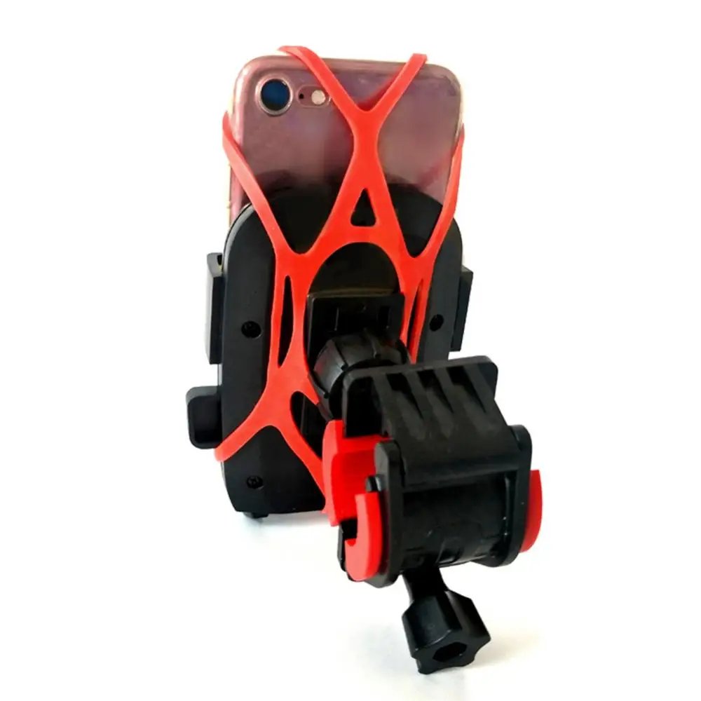 Universal Road Bike Phone Stand Silicone Support Strap Band Flexible Mountain Bicycle Phone Holder Mount