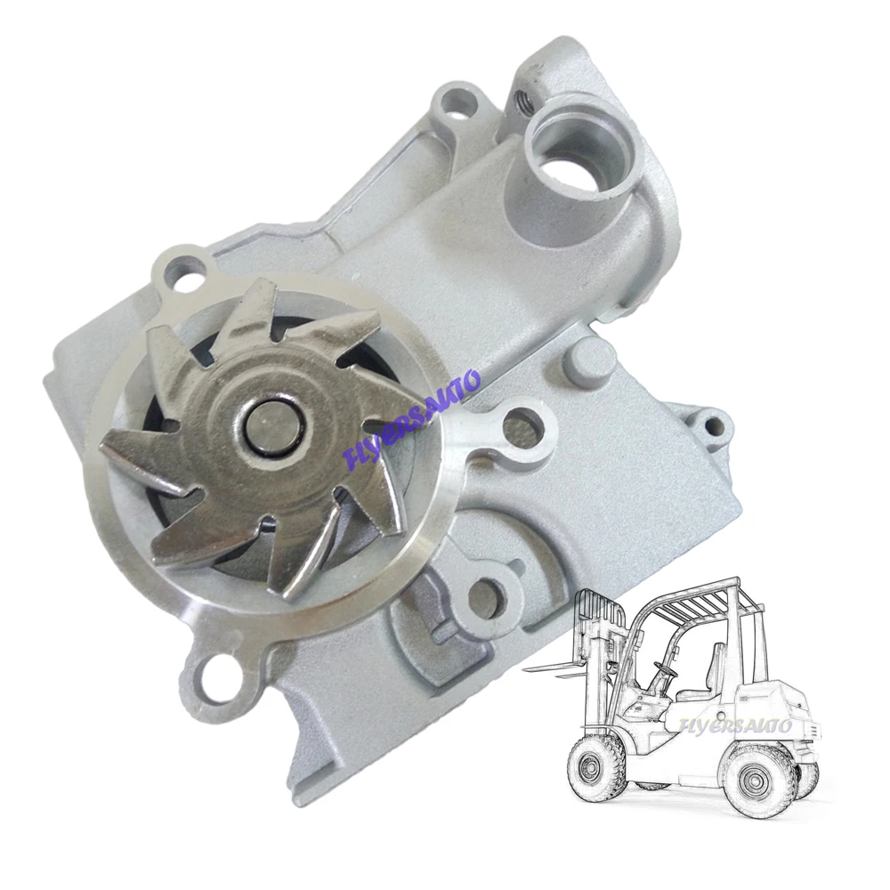 new Cooling Water Pump ForHyundai Santa FeEngine Kia Magentis Optima 25100-3E000 forkliftparts DOOSAN DAWOO