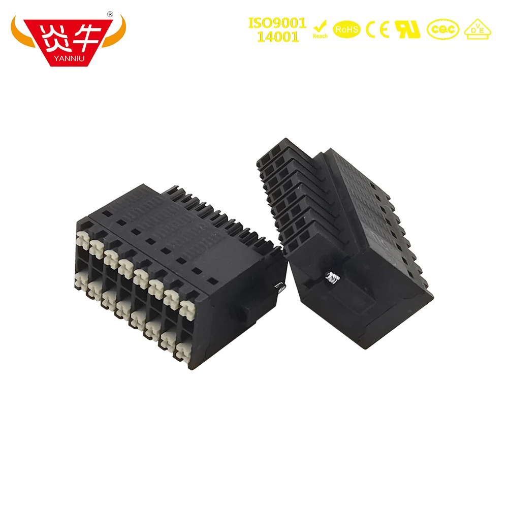 3.5MM 15EDGKNHBM FEMALE DEGSON WEIDMÜLLER B2CF GRID INSTRUMENTATION DOUBLE LAYER CONNECTOR PLUG-IN TERMINAL BLOCK YANNIU