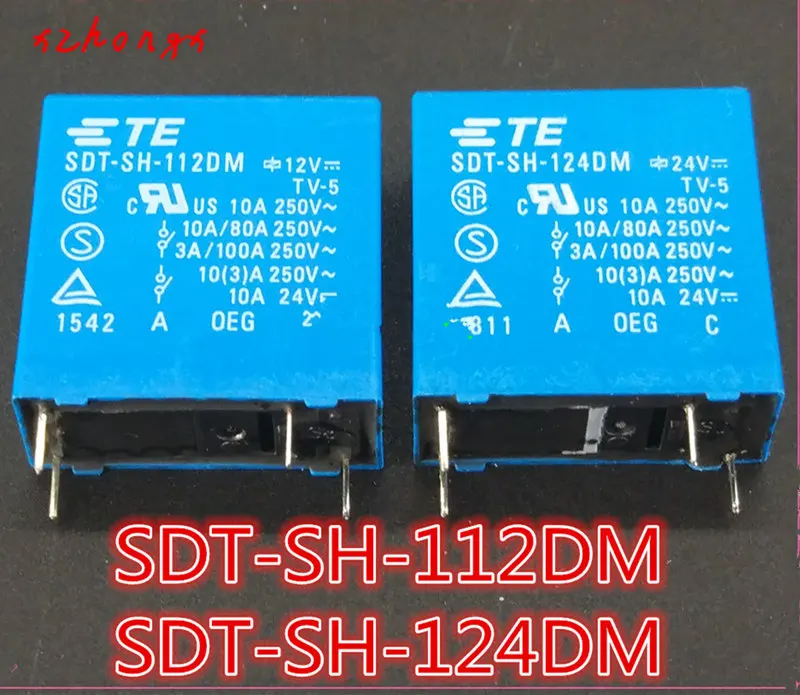 SDT-SH-112DM SDT-SS-112DM SDT-SH-124DM SDT-SS-124DM 4PINS 10A  Power Relay