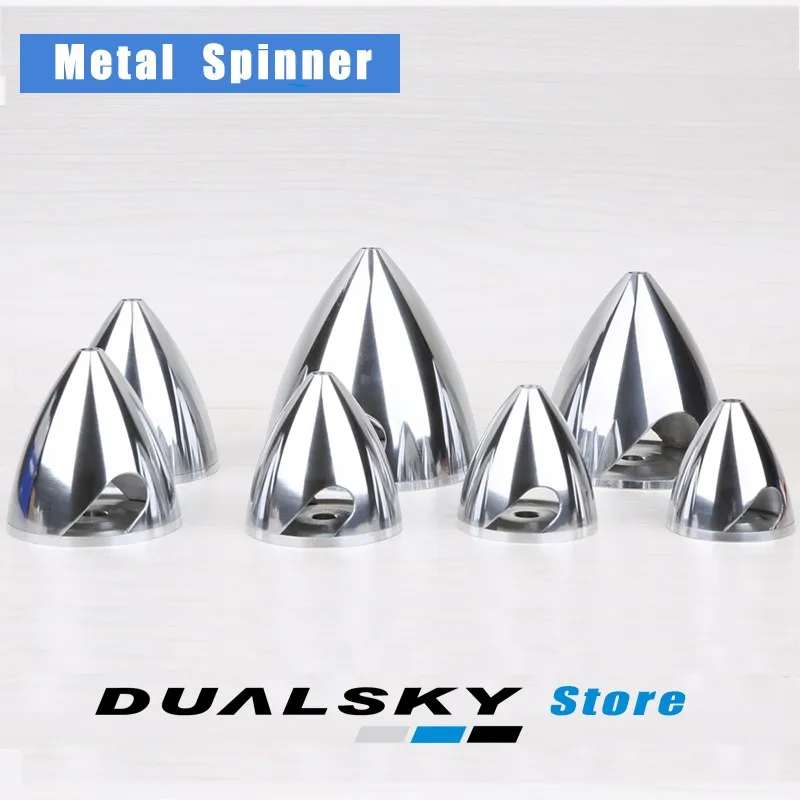 Logam Baling-Baling Spinner/Paduan Aluminium 2 Pisau Baling-Baling Cover Hadiah 38/45/51/57/64/70/76/82/89/95/102Mm