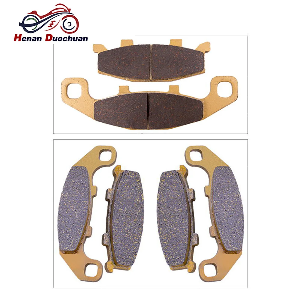 

400CC Motorbike Front Rear Brake Pads Set For KAWASAKI GPX400 GPX400R ZX400 F1 1987 GPZ400 GPZ400R D4 1988 GPX 400 GPZ 400