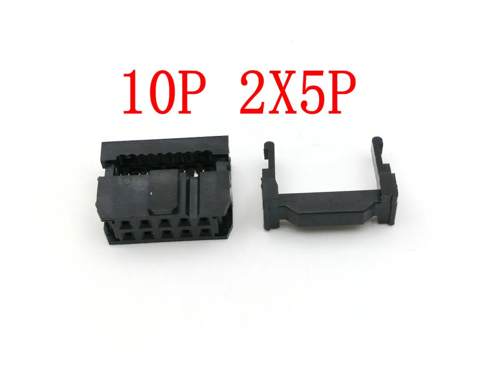 7000PCS IDC Socket FC-10P 2.54mm/ 6P 2.54mmIDC connector 10 pin Cable Socket 10P 2X5P /6P 2X3P IDC