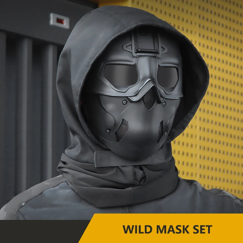 Tactical Wild Mask, Full Face Protective, Breathable, for Airsoft Paintball,Halloween, Masquerade Party,  Movie Props