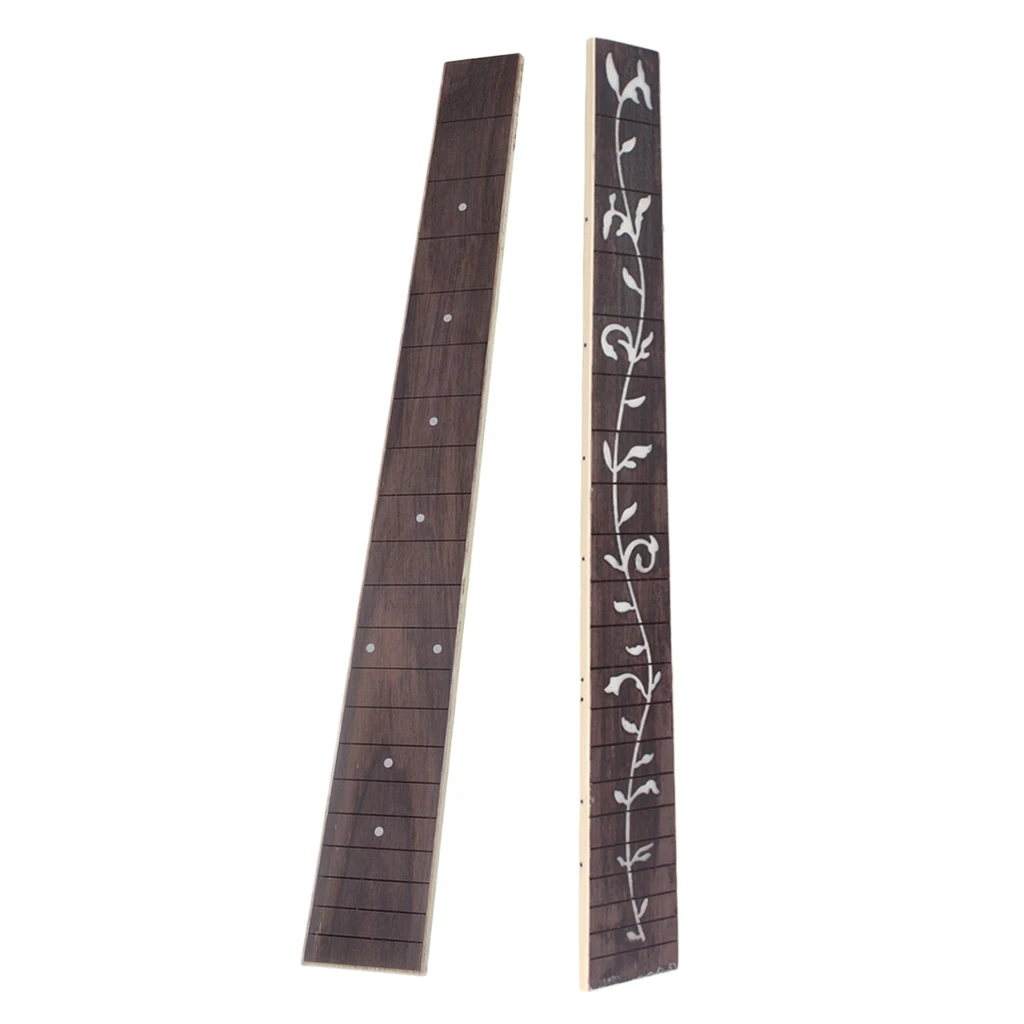 Rosewood Fretboard Fingerboard for 41inch Acoustic Folk Guitar DIY Inlay