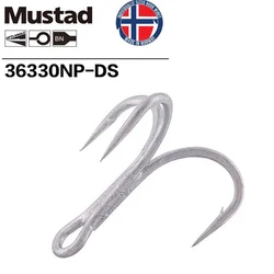Mustad Fishing Hook Ultra Point stays sharper longer triple treble Hooks Bait Hook Fishing Tackle Accessories 6piecs