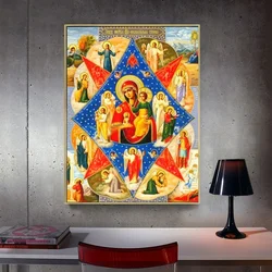 Diamond Painting 5D DIY diamond embroidery icons Sale Religion Icon Diamond Full Square Diamond Mosaic Pictures Of Rhinestones