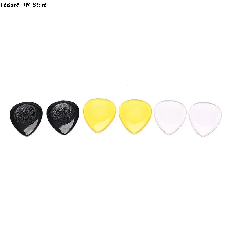 Professional 6Pcs Durable Guitar Picks for Acoustic Electric Guitar Bass Clear Plectrum Guitar Parts & Accessories