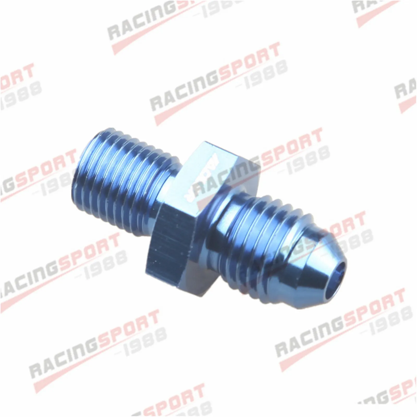 -4 AN AN4 AN 4 Male Flare к M10 x 1,0 метрической прямой фитинг синий/черный