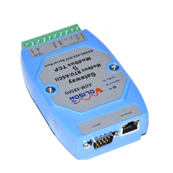 Servidor de puerta de enlace Modbus Industrial, ADM-5850G, MODBUS RTU/asii a Modbus TCP, compatible con puerto serie PLC