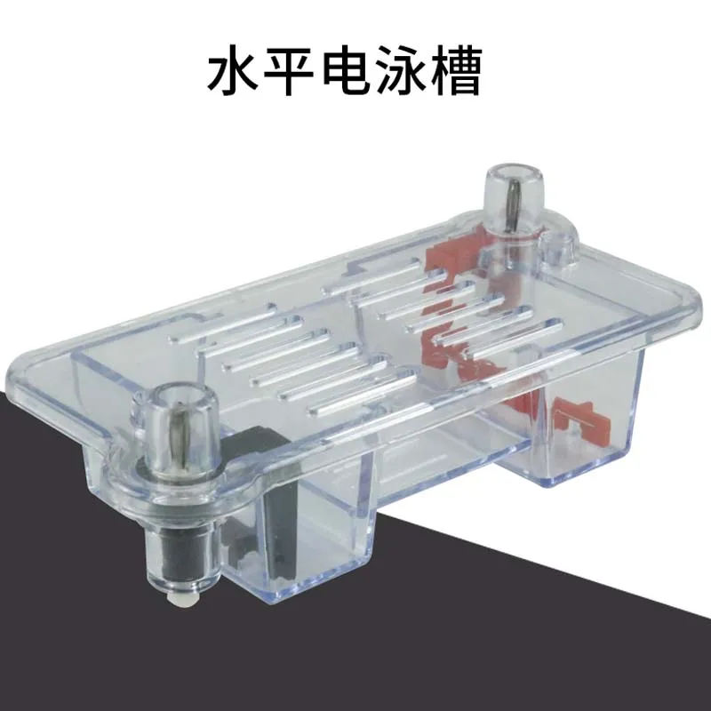 Horizontal Electrophoresis Tank Non-platinum Electrode Biological Instrument