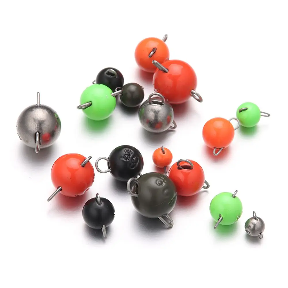 6 Color Weights Additional Weight Sinker Line Sinkers Fishing Tungsten fall Hook Connector