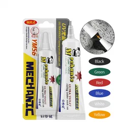 MECHANIC 15ml 6 Colors Rainbow Pin Type UV Curing Solder Mask Ink Welding Oil BGA PCB Soldering Paint Prevent Corrosive Arcing