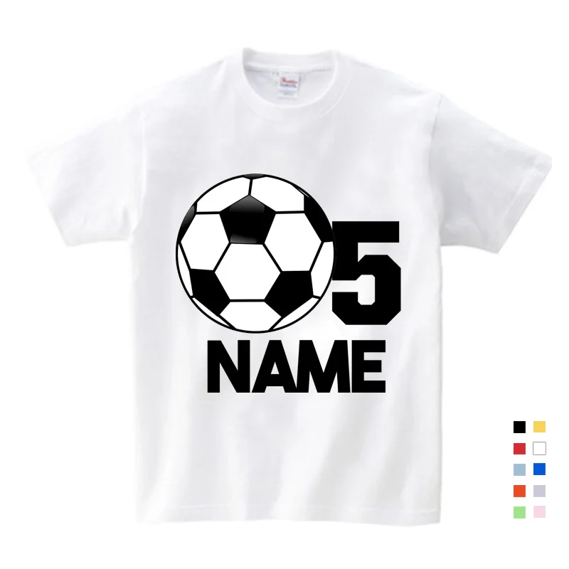4pcs Personalized Football T-shirt Daddy 4 Daddy's Girl 4 TShirts Dad and Daughter Match T Shirt Summer Short Sleeve Family Look