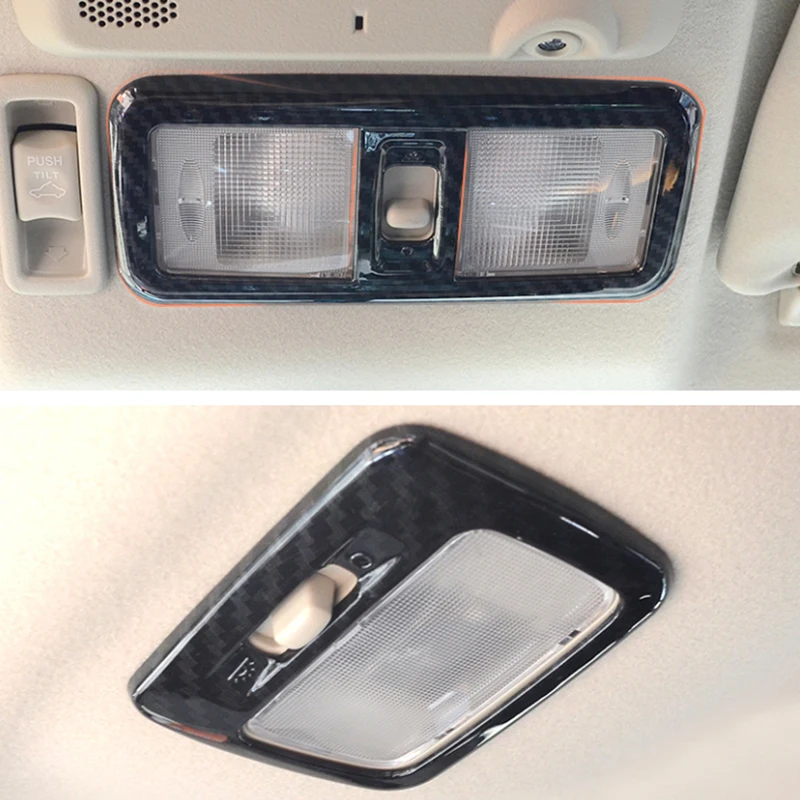 For Mitsubishi Pajero V80 V93 V95 V97 V98 2007-2021 Front Rear Roof Reading Light LED Lampshade Cover Trim Car Styling