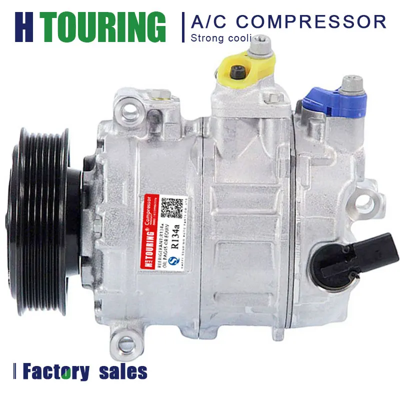 

7SEU17C AC compressor for Volkswagen AUDI SKODA SEAT 447180-4340 1K0820803A 1K0820803E 1K0820803J 1K0820859C 1K0820859S