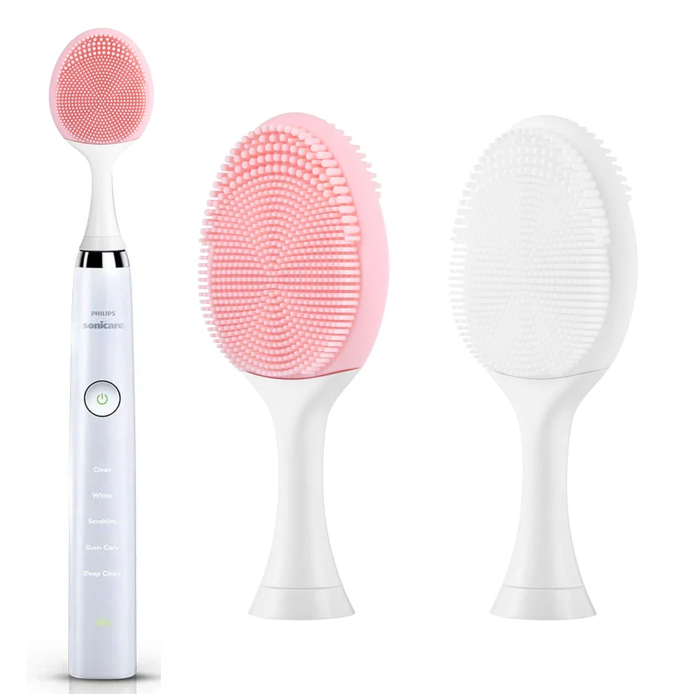 Facial Cleansing Brush Heads for Xiaomi T300/T500 SOOCAS X3 X3U X5 V1 V2 Sonic Electric Toothbrush SOOCARE Electric Brush