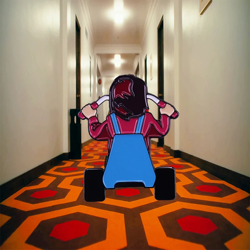 ستيفن الملك فيلم الرعب دبوس جمع الشر غي القاتل بروش مخيف هالوين مجوهرات اكسسوارات #3