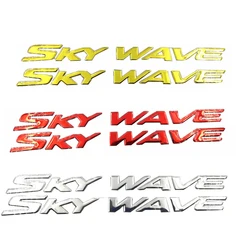 For Suzuki AN250 AN400 AN650 Skywave Burgman AN 250 400 650 Motorcycle 3D Emblem Badge Decal Sticker Tank Wheel SKY WAVE Sticker