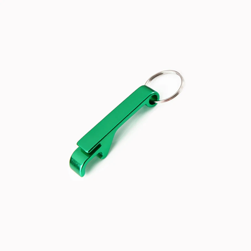 Portable Beer Bottle Opener Keychain Mini Pocket Aluminum Alloy Beverage Beer Bottle Opener Wedding Party Favor Gifts