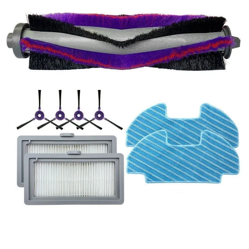 สำหรับ Midea I5 I5หนุ่ม I9 EYE Sweeping เครื่องดูดฝุ่นบ้านม้วนแปรงด้านข้าง Hepa Filter Rag กรอบแขวนถังน้ำอะไหล่