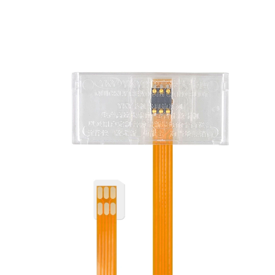 Konwerter przedłużający SIM kabel 3FF FPC nadaje się do przedłużacza karty telefonicznej Samsung Micro Reverse