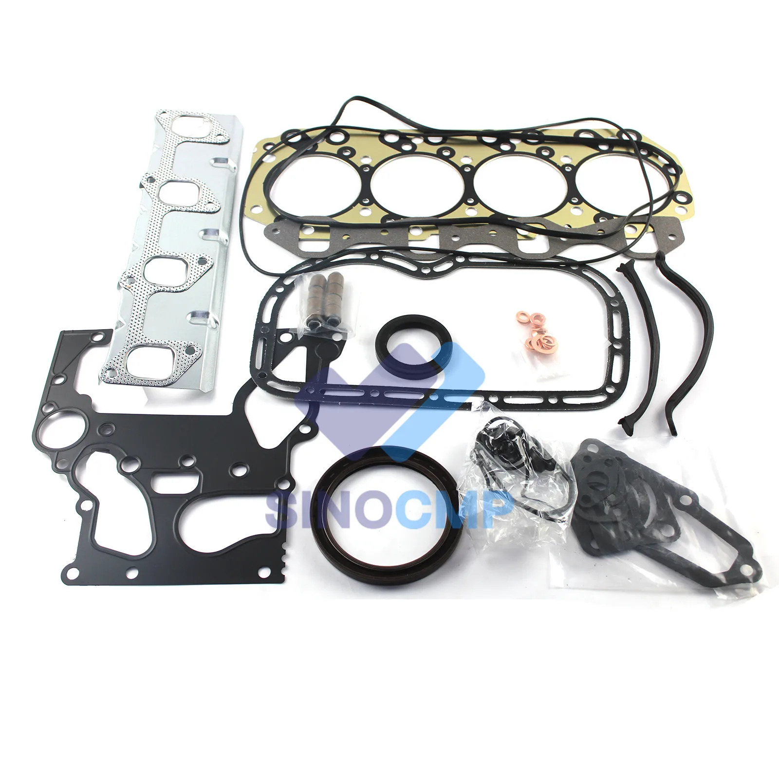 4JA1 4JA1T Engine Gasket Kit For Sumitomo Hitachi Kato Kobelco Excavator