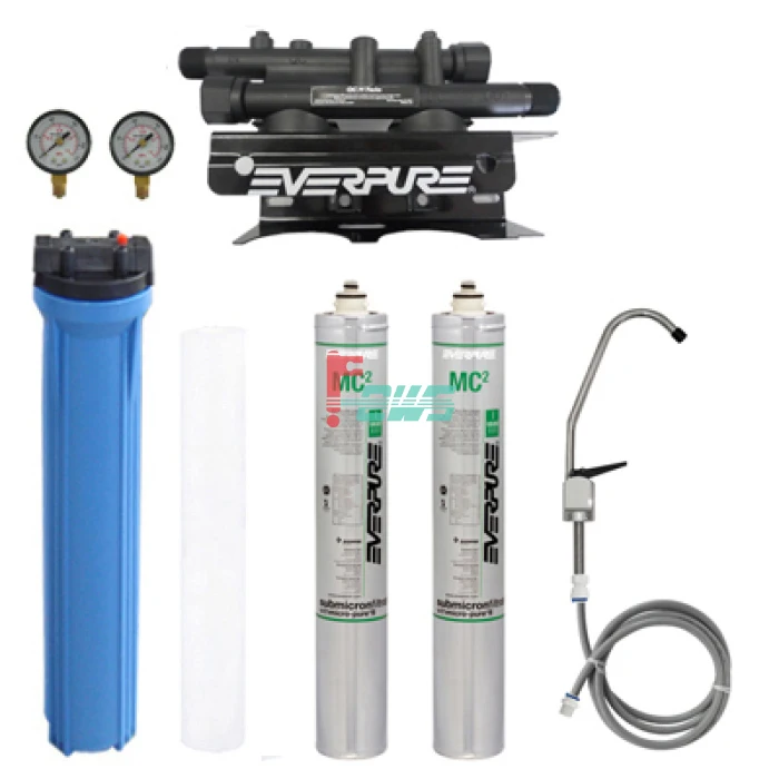 Teer Aihuipu water purifier MC² double-head water purifier (Everpure engineering equipment)