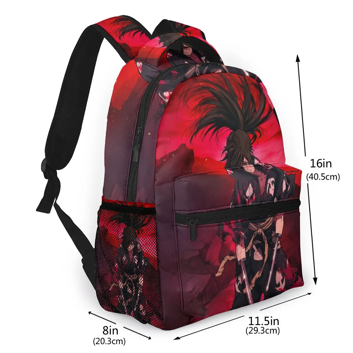 Hyakkimaru mochila Dororo para niñas y niños, morral de viaje para adolescentes, Bolsa Escolar