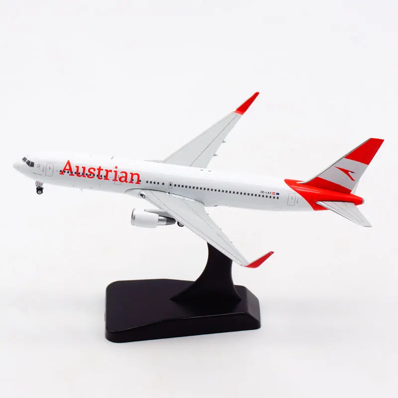 

1:400 Austria Airways B767-300ER Airlines Airplane Model with Base Alloy Aircraft Plane For Collectible Souvenir Show Gift Toy