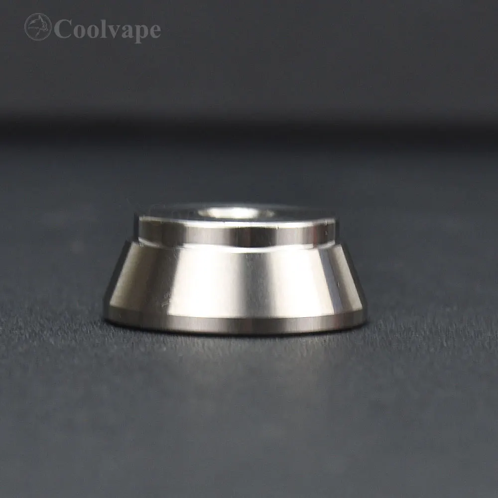 Atomizador de metal 510 suporte base de aço inoxidável para 510 fio e-cigarro diy atomizador rda rba tanque titular