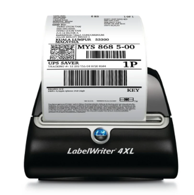 

New original barcode printer for DYMO label printer LW4XL or LW5XL 300DPI self-adhesive thermal printer LW-4XL LW-5XL for 5XL