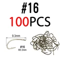 100 piezas Tamaño 16