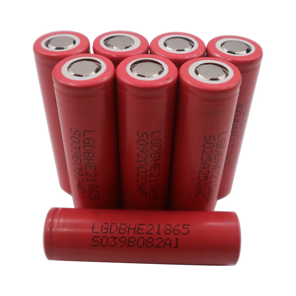 LGDBHE21865 2500mAh 3 sztuk INR18650 Li-Ion 3.6V 2.5Ah wysokiej mocy narzędzie akumulator rozładowania 20A litowo 3.7V