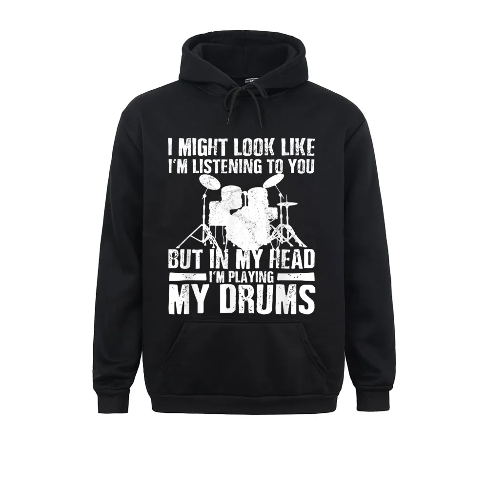 Drummer Funny Drumming Drums Gift Long Sleeve Hoodies Mens Sweatshirts Party Hoods Latest