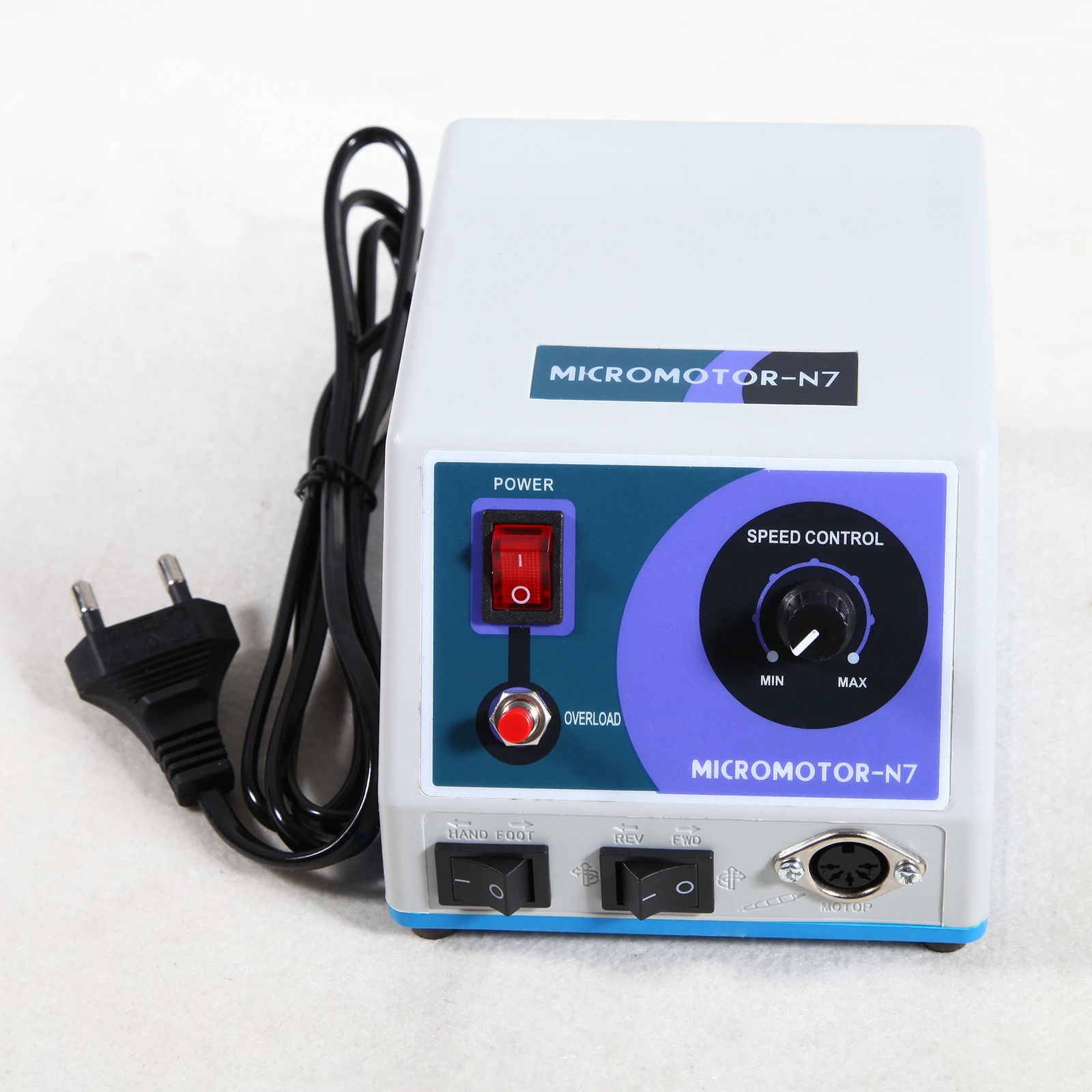 Dental Laboratorio Marathon Multipurpose Micromotor polisher N7 with Variable Foot Pedal Control System