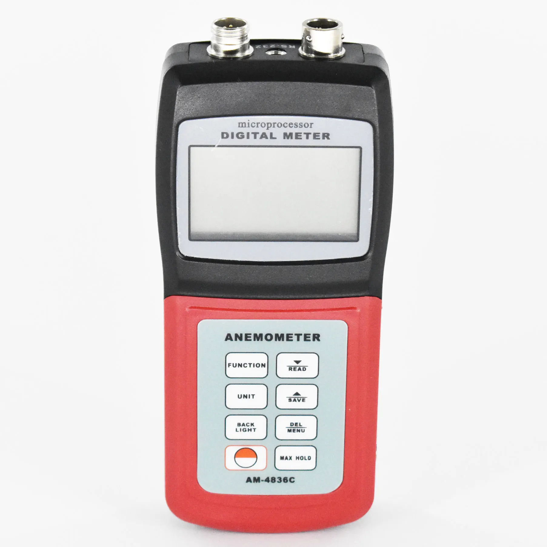 Digital Separate type Anemometer AM-4836C Air velocity/flow sensor3-cup Tester