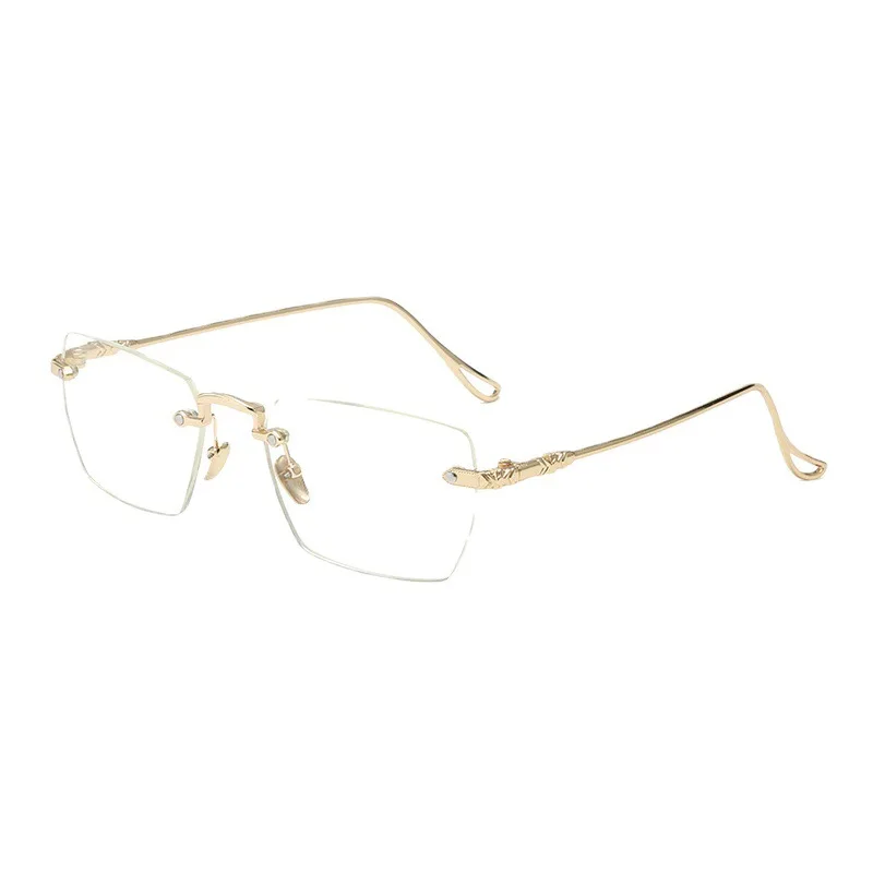 Ahora Finished Myopia Optical Glasses Frames Women Men 2022 Luxury Fashion Eyewear Frameless 0 -1.0 1.5 2.0 2.5 3.0 3.5 4.0 4.5