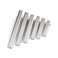 Accesorios de pinza de pelo de Metal para mujer, horquillas de cocodrilo de Color plateado de 10 piezas, pasadores de una sola clavija, exquisitos Regalos para la cabeza