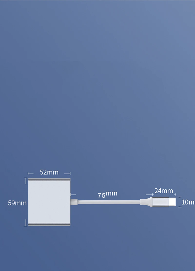 Type C Hub USB C Docking Station Type C to HD USB3.0 USB-C Charger Adapter for mobile phone laptop type c converter 3 in 1