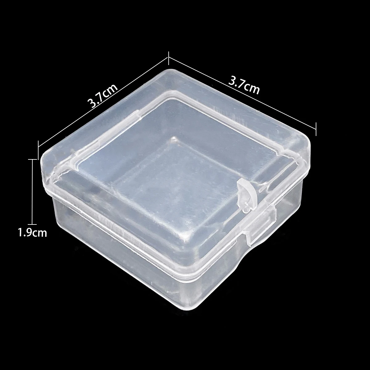 Plastic Jewellery Box with Mirror, Adjustable Storage